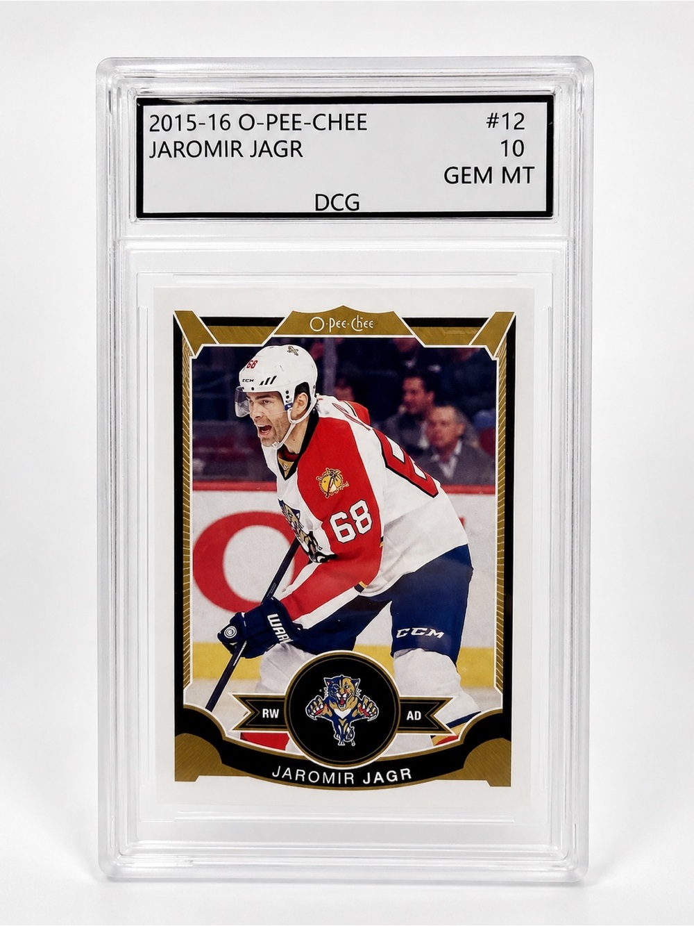 Jaromir Jagr Hockey Card —2015-16 O-Pee-Chee